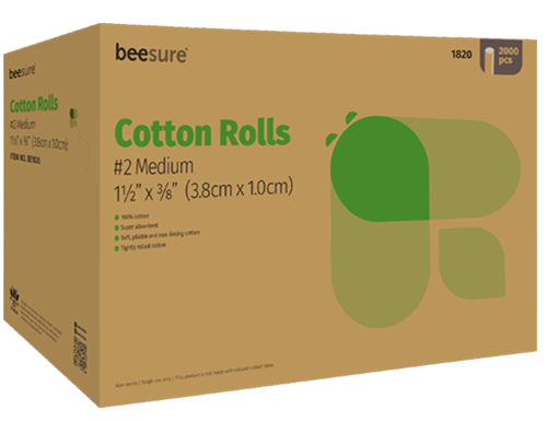 Dynarex Cotton Roll – Non-Sterile, Soft and Absorbent Cotton in an Easy to  Tear & Use Roll, 1-pound, 12” x 56, White, 1 - Dynarex Cotton Roll